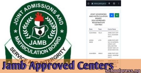 Jamb Approved centers