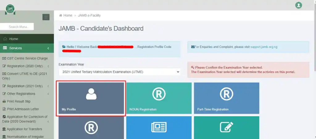 JAMB eFacility Portal: Easy Steps for Accessing The portal