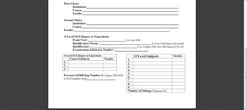 Eligibility for JAMB Direct Entry