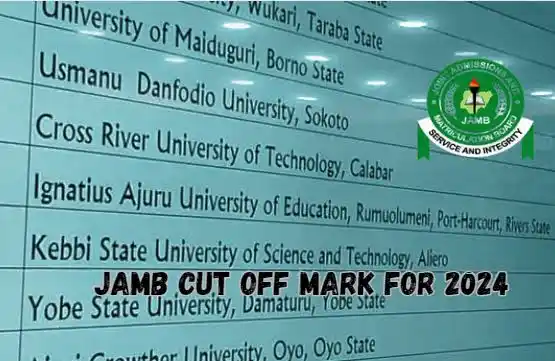 JAMB Cut-Off Marks