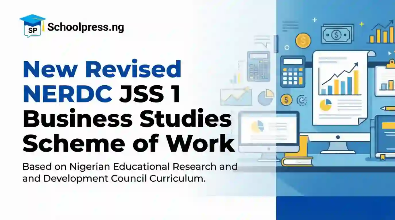 New Revised NERDC JSS 1 Business Studies Scheme of Work
