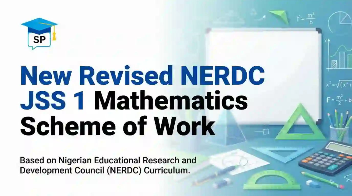 New Revised NERDC JSS 1 Mathematics Scheme of Work