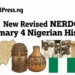 New Revised NERDC Primary 4 Nigerian History Scheme of Work
