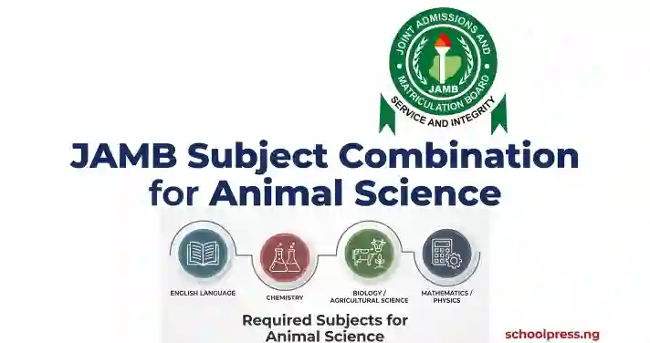 JAMB Subject Combination for Animal Science