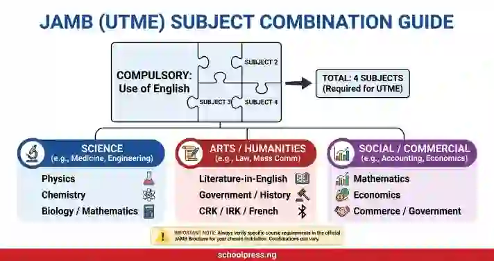 Jamb Subject Combination Courses